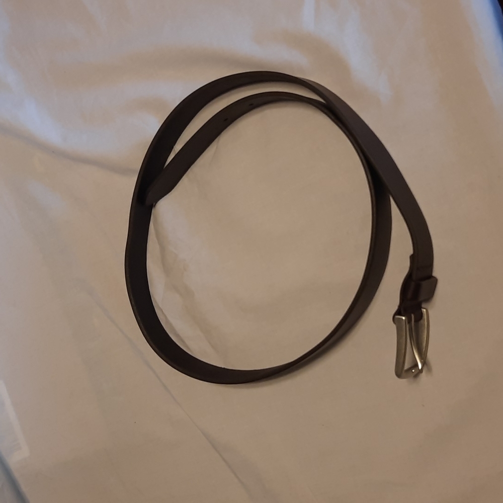 Gap leather belt size 36 dark brown